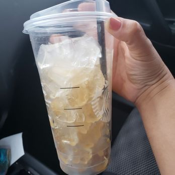 Starbucks - Starbucks idea of "light ice" - Coffee & Tea Near Me - Vernon, Connecticut