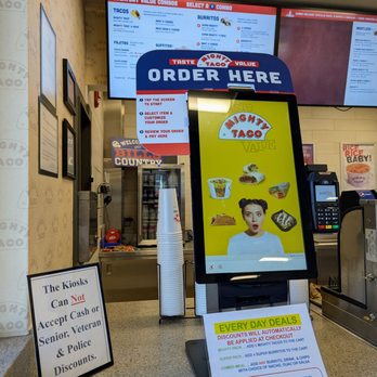 Mighty Taco - Self-checkout. New at Mighty Taco on Sheridan Drive. - Fast Food Near Me - Williamsville, New York