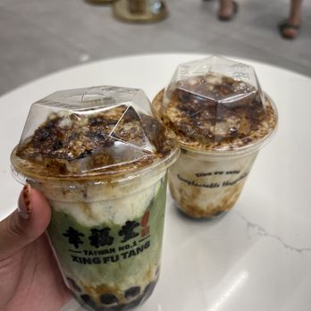 Xing Fu Tang - (10) Premium Matcha Brown Sugar Boba Milk and (1) Signature Brown Sugar Boba Milk - Bubble Tea Near Me - Mesa, Arizona Xing Fu Tang - (10) Premium Matcha Brown Sugar Boba Milk and (1) Signature Brown Sugar Boba Milk - Bubble Tea Near Me - Mesa, Arizona