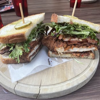 The Eagle Mass Ave - Fried Chicken BLT - American Near Me - Indianapolis, Indiana