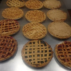 Barley's Austin Family Restaurant - Look at all those pies!