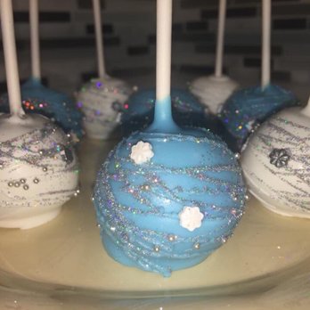 Jasmine's Custom Cakepops - blue and white cakepops - Cupcakes Near Me Jasmine's Custom Cakepops - blue and white cakepops - Cupcakes Near Me