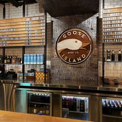 Goose Island Tap Room - Taps and menu