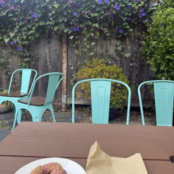 Dynamo Donut & Coffee - back patio - Coffee & Tea Near Me - San Francisco, California Dynamo Donut & Coffee - back patio - Coffee & Tea Near Me - San Francisco, California