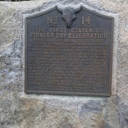 It has a history marker!