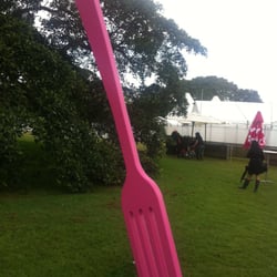 Taste of Sydney - That lovely pink fork!