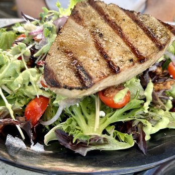 OC Fish Grill - Grilled Ahi Tuna Salad $18 - Seafood Near Me - Irvine, California OC Fish Grill - Grilled Ahi Tuna Salad $18 - Seafood Near Me - Irvine, California