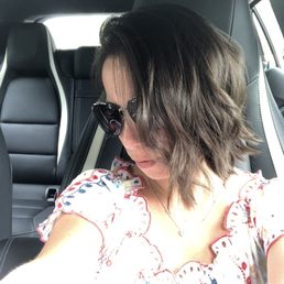 Love my new hair cut . Love my new hair cut .