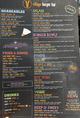 Menu photo 4 Village Burger Bar Dallas, TX Menu photo 4 Village Burger Bar Dallas, TX
