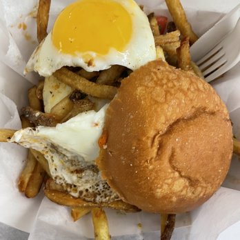 Frita Batidos - Double beef frita, make it loco - Cuban Near Me - Ann Arbor, Michigan