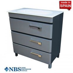 New Bathroom Style - Socimobel 32 Inch Grey Yane European Bathroom Vanity (Please visit our showroom in Brooklyn, New York to take a look at this ...