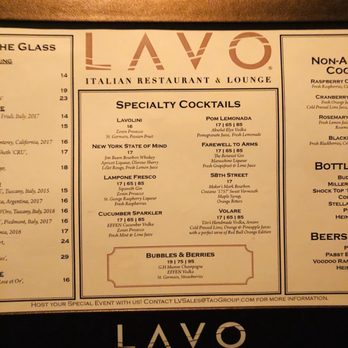 Lavo - Italian Near Me - Las Vegas, Nevada Lavo - Italian Near Me - Las Vegas, Nevada