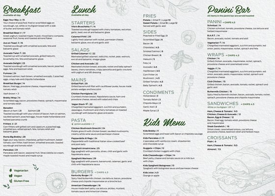 Menu photo 1 Vito's Cucina & Bar Ascot Ascot, QLD Menu photo 1 Vito's Cucina & Bar Ascot Ascot, QLD
