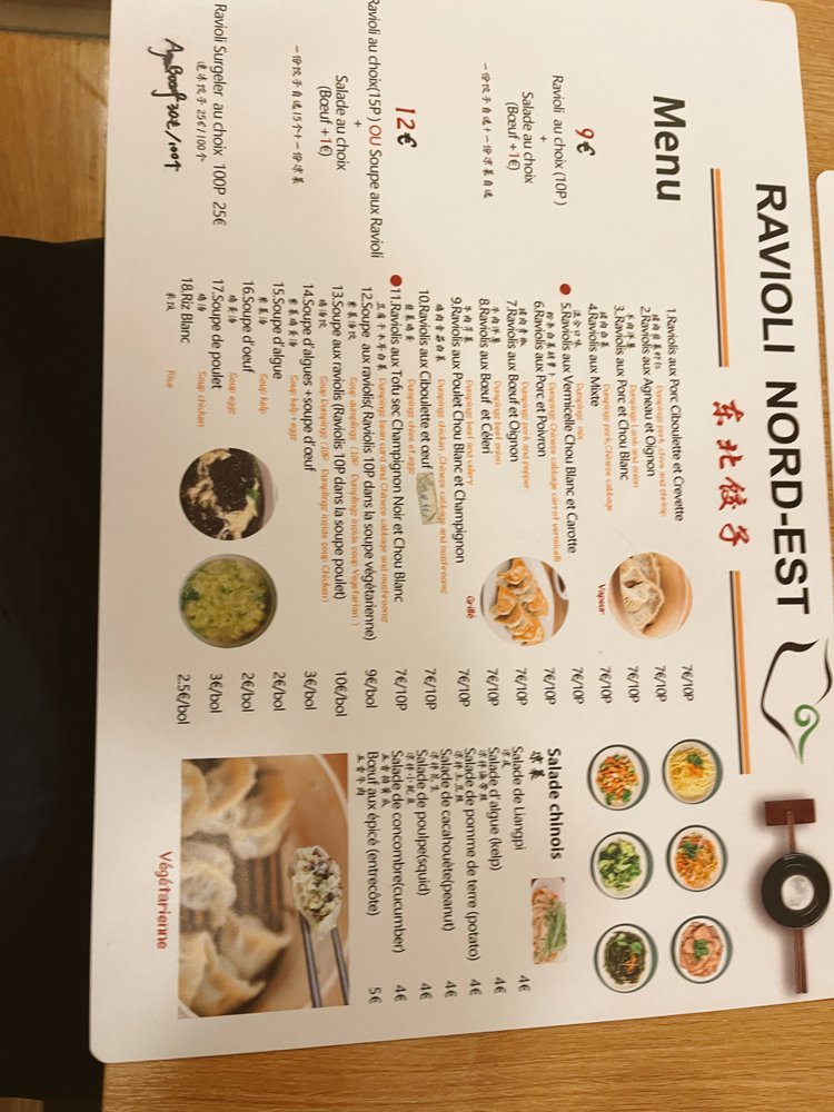 Raviolis Chinois Nord-Est