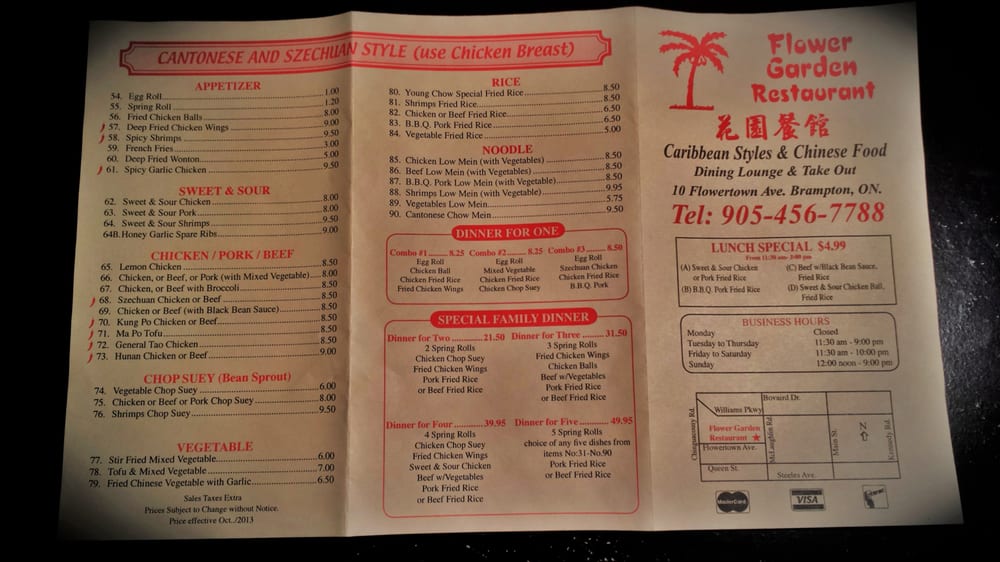 FLOWER GARDEN RESTAURANT Updated September 2024 10 Flowertown