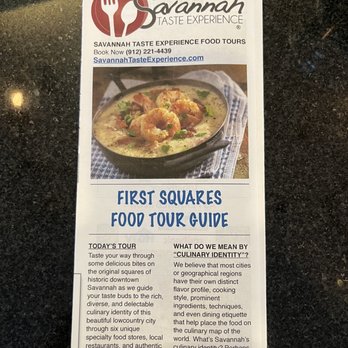 Savannah Taste Experience - You get a tour guide when you check in - Food Tours Near Me - Savannah, Georgia Savannah Taste Experience - You get a tour guide when you check in - Food Tours Near Me - Savannah, Georgia