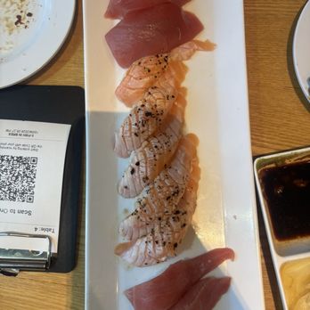 X-Fish - Hon Maguro, Bluefin Tuna, Tri Peppered Salmon - Sushi Bars Near Me - Brea, California X-Fish - Hon Maguro, Bluefin Tuna, Tri Peppered Salmon - Sushi Bars Near Me - Brea, California