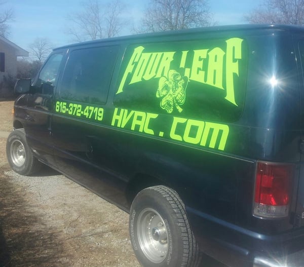 Slide of Four Leaf Heating & Cooling