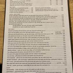 Münstermanns Kontor - Menu (Nov 2024)