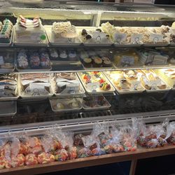 Kay's Kafé - Dessert case. Really looked nice and fresh.