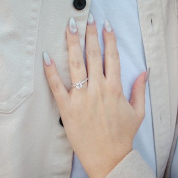 Diva's Nails - My best friends nails for her engagement - Nail Salons Near Me - Burbank, California Diva's Nails - My best friends nails for her engagement - Nail Salons Near Me - Burbank, California