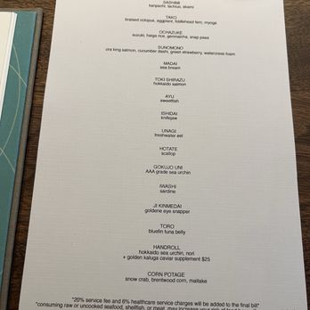 Friends Only - Menu - Sushi Bars Near Me - San Francisco, California Friends Only - Menu - Sushi Bars Near Me - San Francisco, California