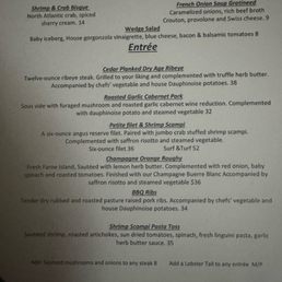 Menu Menu
