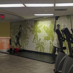 LA Fitness - Mat Workout Area