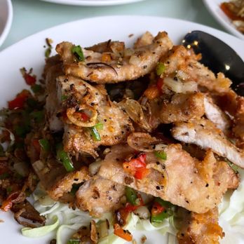 Hong Kong Cafe - Salt and Pepper Pork Chop - Chinese Near Me - Denver, Colorado Hong Kong Cafe - Salt and Pepper Pork Chop - Chinese Near Me - Denver, Colorado