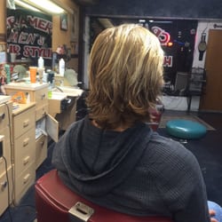 Cramer Terry Mens Hair Styling - Back view