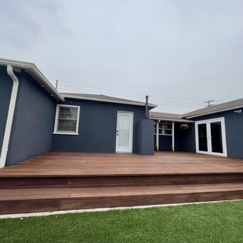 Liquid Oak Painting - Deck After - Painters Near Me - Hermosa Beach, California Liquid Oak Painting - Deck After - Painters Near Me - Hermosa Beach, California