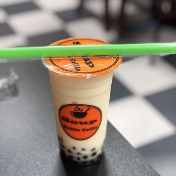 Soup Kettle Grille - Pina colada smoothie with boba - Soup Near Me - Meridian, Idaho Soup Kettle Grille - Pina colada smoothie with boba - Soup Near Me - Meridian, Idaho