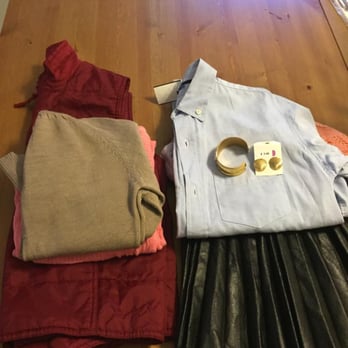 Value Village - 8 items all for $19.53 during their 50% Columbus Day Sale. By the way, the black H & M skirt was brand new with the tag still on :) - Thrift Stores Near Me - Silver Spring, Maryland