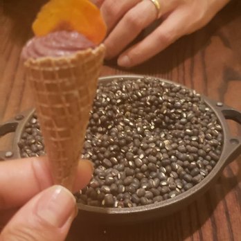 Indian Accent - Carrot and chocolate halwa - Indian Near Me - New York, New York