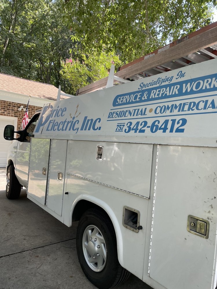 PRICE ELECTRICAL Updated September 2024 834 Poquoson Ave, Poquoson