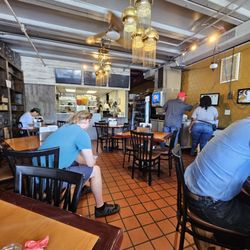 Ariana Kabob & Gyro Bistro - Inside of Adriana.  Note all the people waiting for takeout.