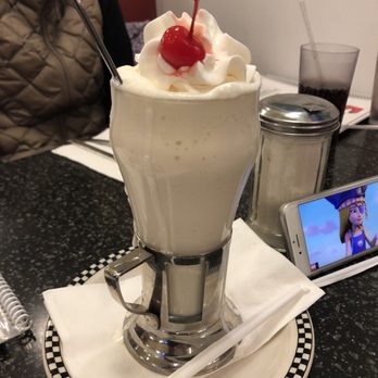 57s All American Grill - Vanilla milkshake - American Near Me - Flushing, New York