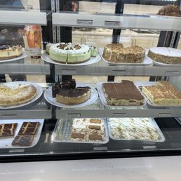 Desserts display Desserts display