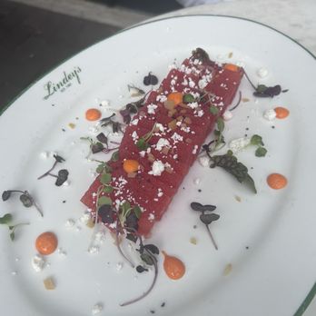 Lindey's - Compressed Watermelon - New American Near Me - Columbus, Ohio