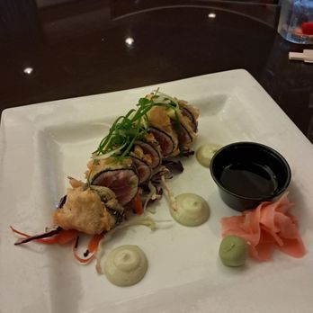 Bistro Casanova - Ahi Tempura Rolls of fresh Ahi, tempura style, with crispy slaw and wasabi sauce - Mediterranean Near Me - Kahului, Hawaii