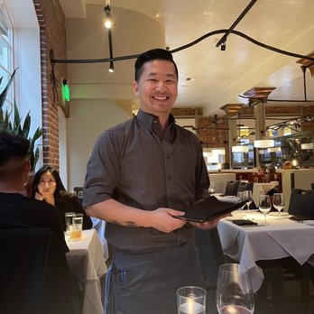 Montrio - Our waiter. - New American Near Me - Monterey, California
