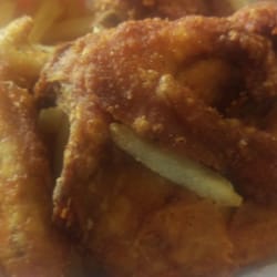 Crown Fried Chicken - Fried chicken and fries