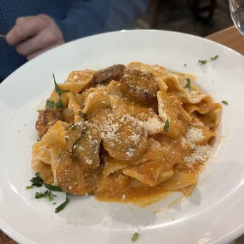 Bistro La Baia - Pappardelle con Salsiccia - Italian Near Me - Philadelphia, Pennsylvania