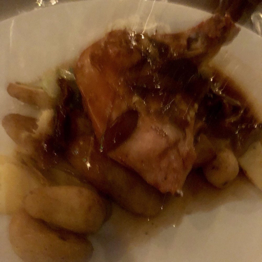 618 - Blurry pic of my delicious ricotta stuffed chicken - New American Near Me - Freehold Borough, New Jersey