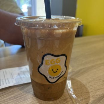 Egg Happiness - Whipped coffee, hardly any coffee only foam - Korean Near Me - Dublin, California Egg Happiness - Whipped coffee, hardly any coffee only foam - Korean Near Me - Dublin, California