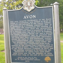 Avon Historical Marker
