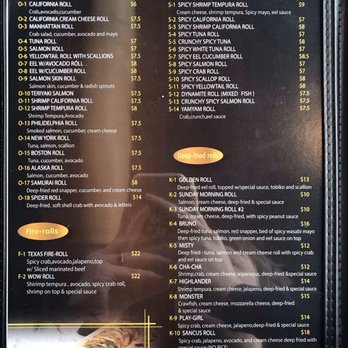Sushi Factory - Menu - Japanese Near Me - Columbus, Ohio Sushi Factory - Menu - Japanese Near Me - Columbus, Ohio