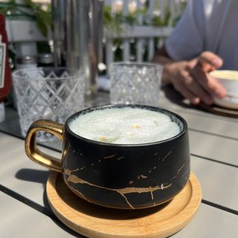Sugar and Scribe - Blue Moon coconut flavor latte! Exquisite! - Bakeries Near Me - La Jolla, California Sugar and Scribe - Blue Moon coconut flavor latte! Exquisite! - Bakeries Near Me - La Jolla, California