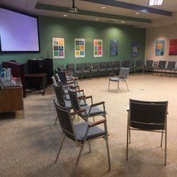 Knpb Channel 5 Public Broadcasting Service - Inside the community room - set up for my group.