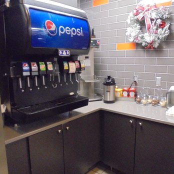 Tipsy Steer - Beverage area if you want some soda. - Pizza Near Me - Blaine, Minnesota